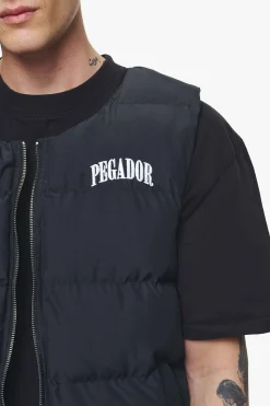 Pegador Aberdeen Round Neck Puffer Vest