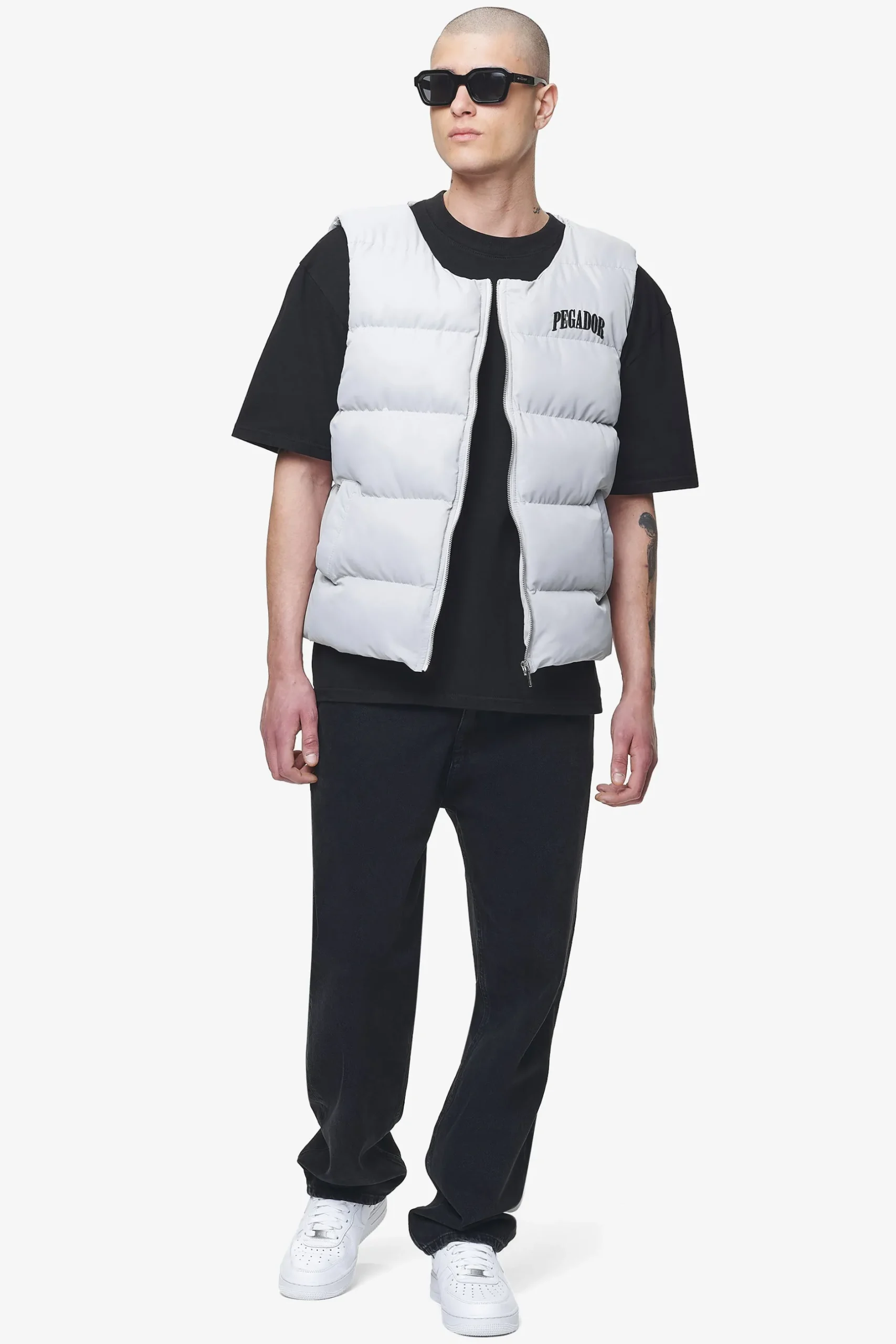 Pegador Aberdeen Round Neck Puffer Vest
