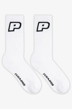 Pegador Acme Socks White Black