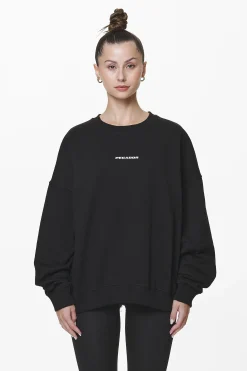 Pegador Aelva Logo Heavy Oversized Crew Neck