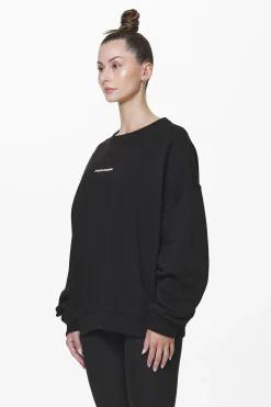 Pegador Aelva Logo Heavy Oversized Crew Neck