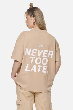 Pegador Airville Heavy Oversized Tee Washed Safari Sand