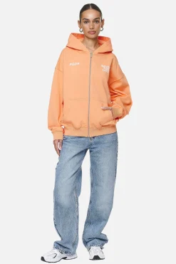 Pegador Airville Oversized Zip Hoodie Washed Apricot