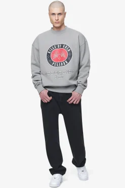 Pegador Algon Oversized Sweater Vintage Washed Dusk Grey
