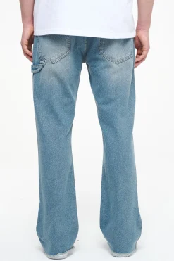 Pegador Alma Flared Jeans Washed Light Blue