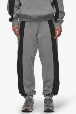 Pegador Amira High Waisted Sweat Pants Washed Deep Grey Black