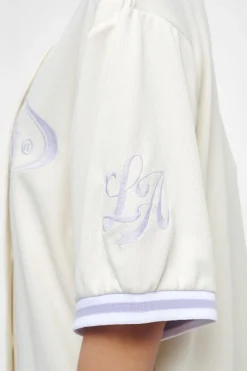 Pegador Angeles Oversize Baseball Shirt Angels Cream