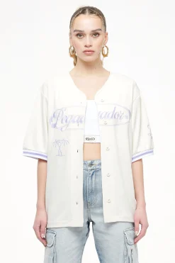 Pegador Angeles Oversize Baseball Shirt Angels Cream