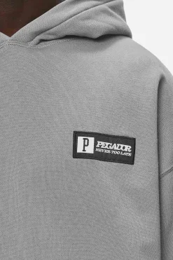 Pegador Antigua Oversized Hoodie Washed Cool Grey