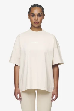 Pegador Arendal Logo Heavy Oversized Tee White
