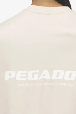 Pegador Arendal Logo Heavy Oversized Tee White