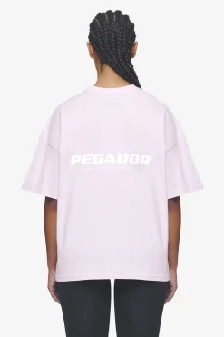 Pegador Arendal Logo Heavy Oversized Tee White