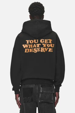 Pegador Astor Boxy Sweat Jacket Washed Black