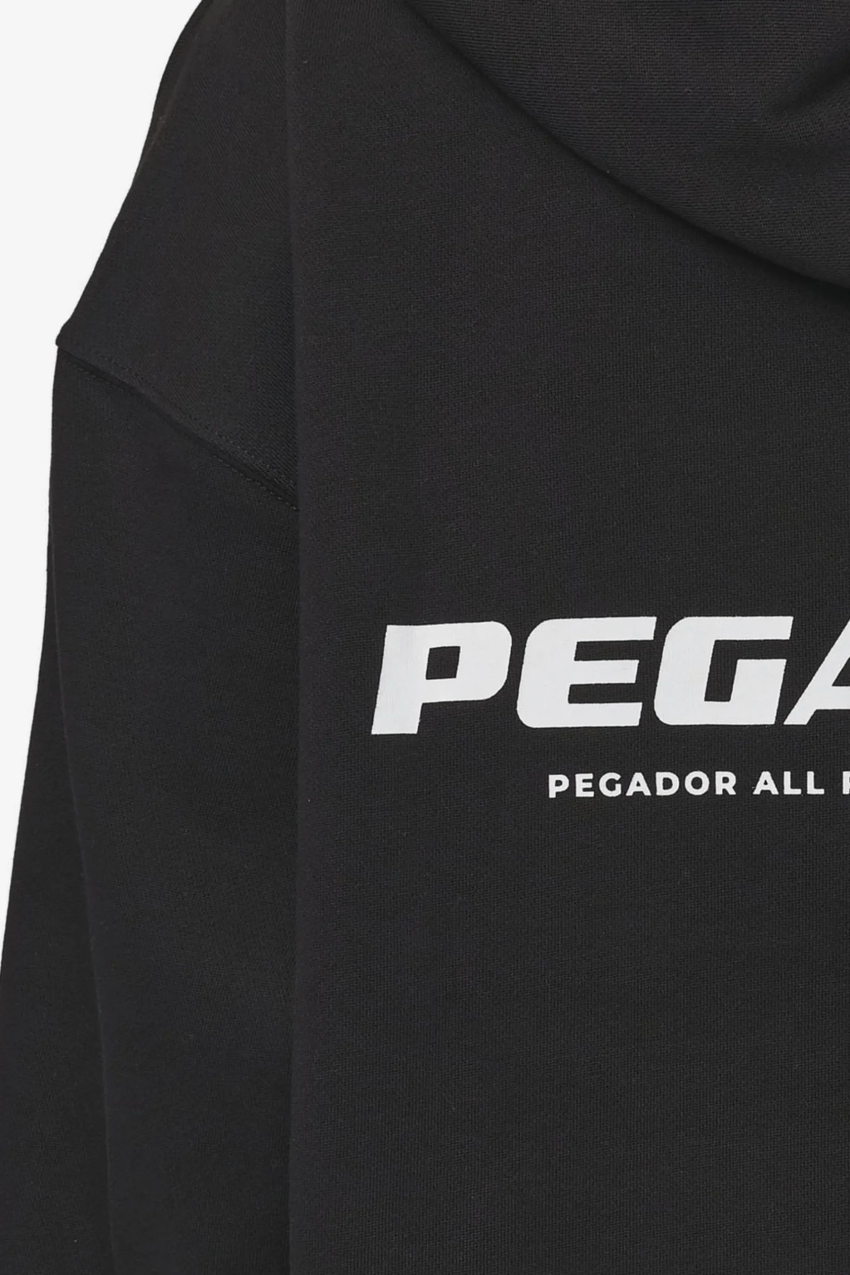 Pegador Atna Logo Oversized Hoodie White