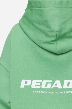 Pegador Atna Logo Oversized Hoodie White
