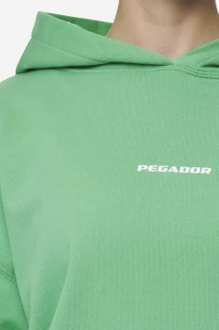 Pegador Atna Logo Oversized Hoodie White