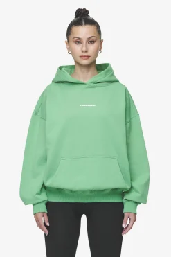 Pegador Atna Logo Oversized Hoodie White