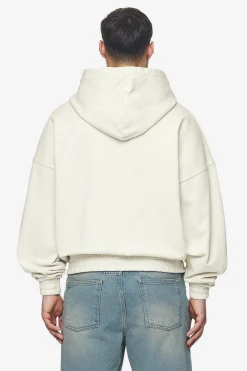Pegador Avon Boxy Sweat Jacket Washed Salty Cream
