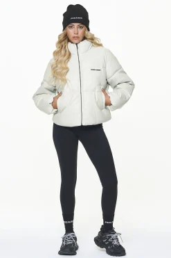Pegador Baker Vegan Leather Puffer Jacket