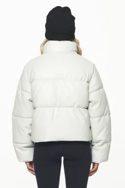 Pegador Baker Vegan Leather Puffer Jacket