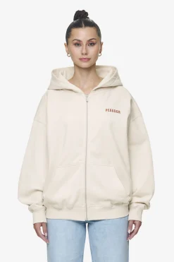 Pegador Balari Oversized Sweat Jacket Washed Coast Sand