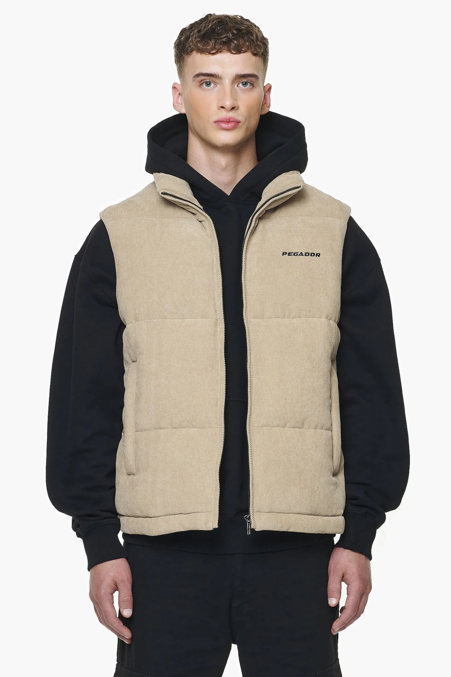 Pegador Bardon Cord Puffer Vest