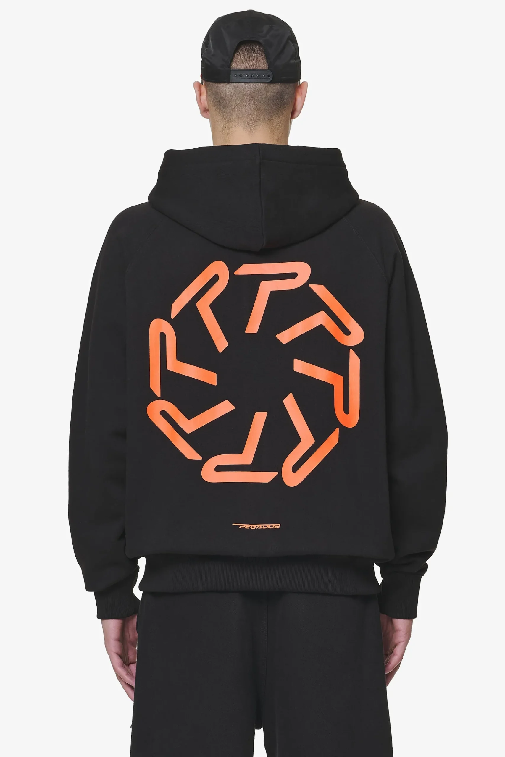 Pegador Barone Raglan Sweat Jacket Black