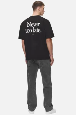 Pegador Bass Oversized Tee Washed Black