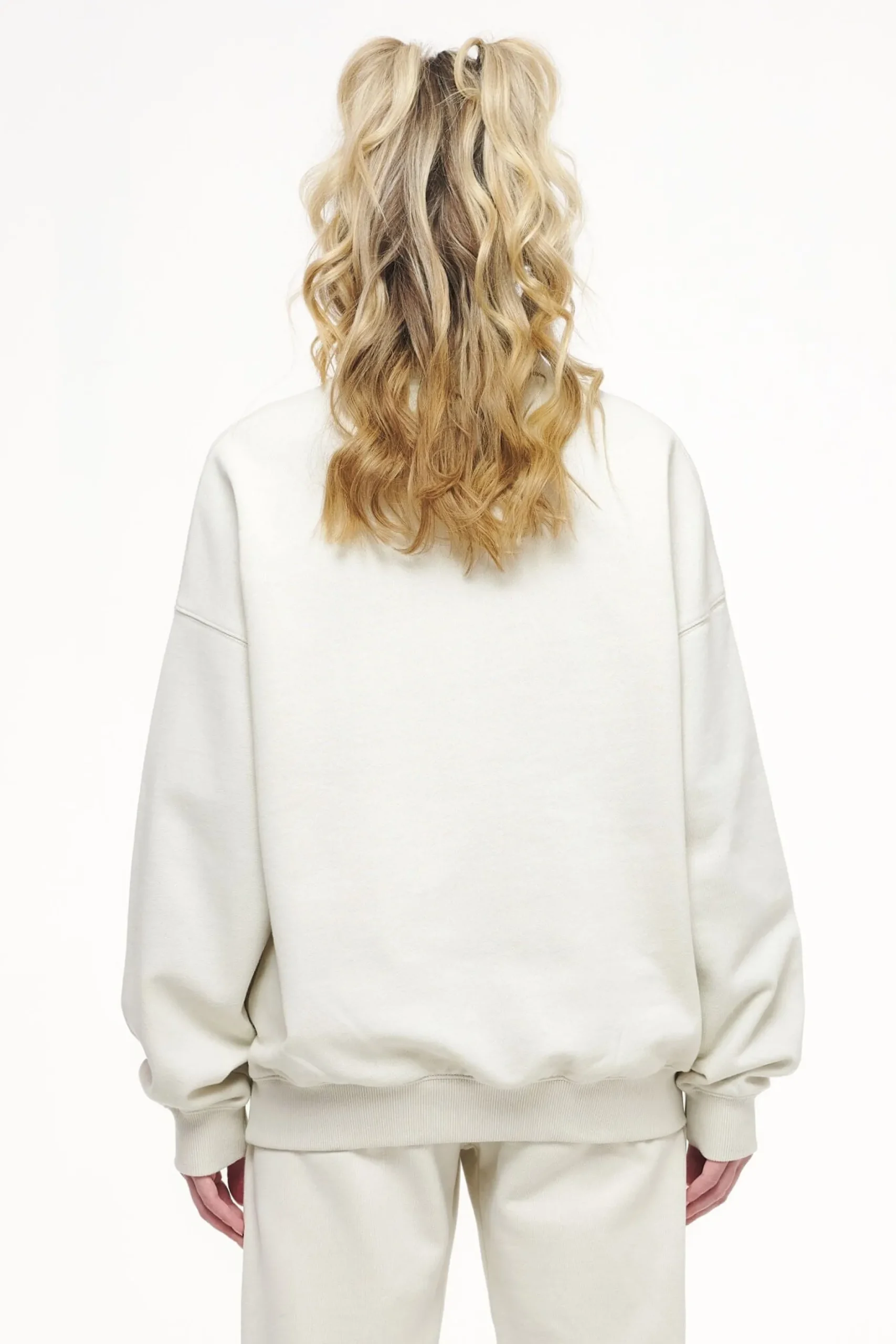 Pegador Bay Oversized Sweater Vintage Washed Angels Cream Gum