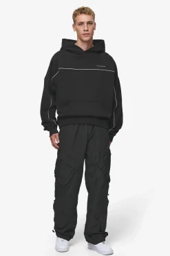 Pegador Beak Boxy Hoodie Washed Black