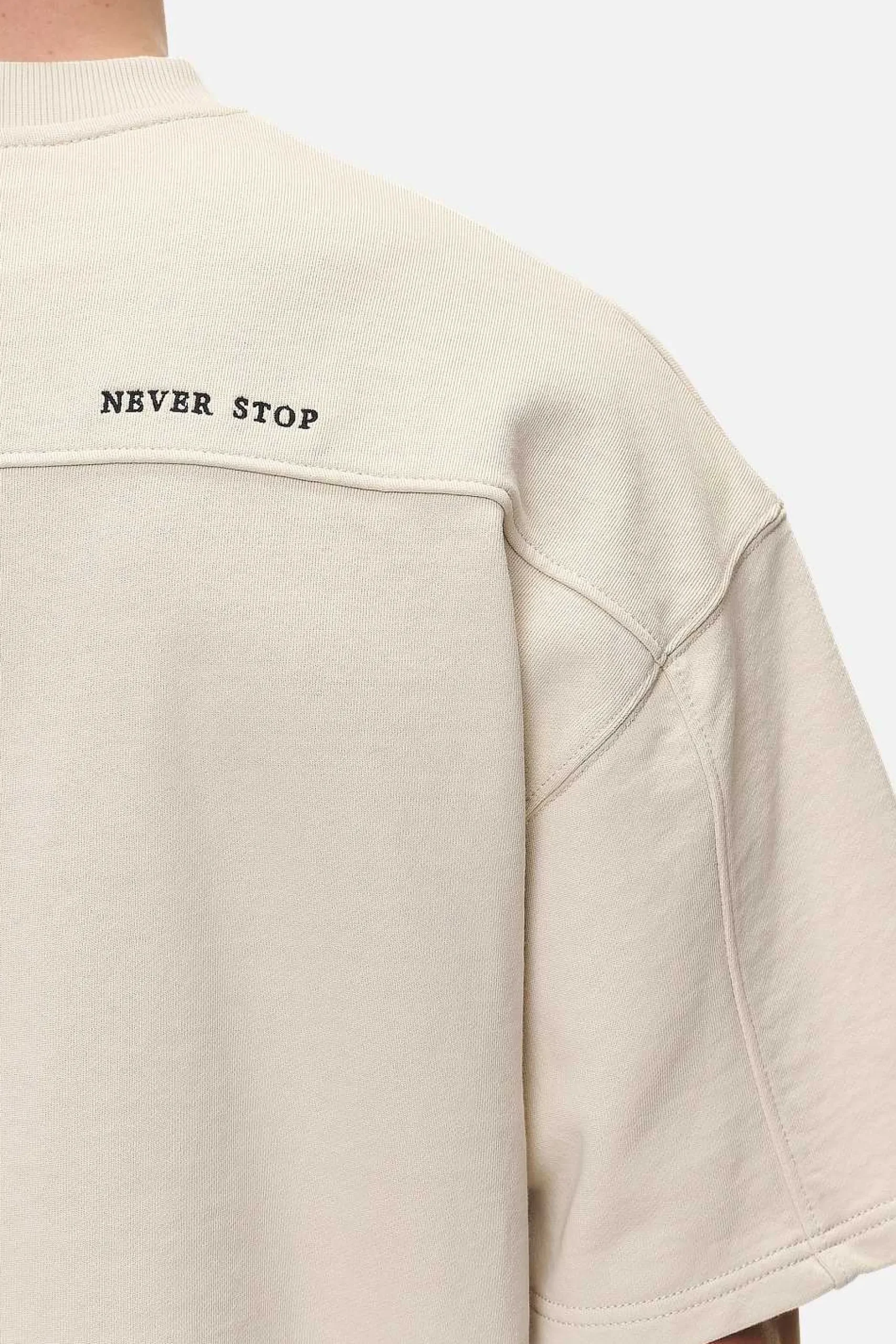 Pegador Beech Terry Boxy Tee Washed Desert Sand