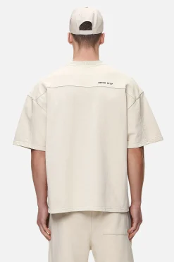 Pegador Beech Terry Boxy Tee Washed Desert Sand