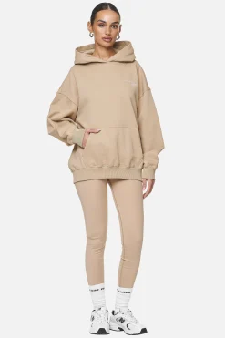 Pegador Berri Oversized Hoodie Washed Safari Sand