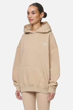 Pegador Berri Oversized Hoodie Washed Safari Sand