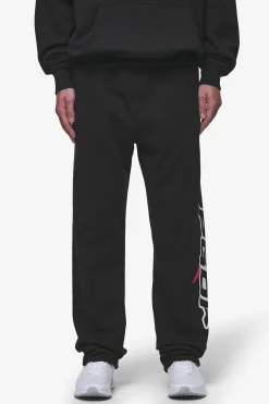 Pegador Blamor Wide Sweat Pants Washed Black
