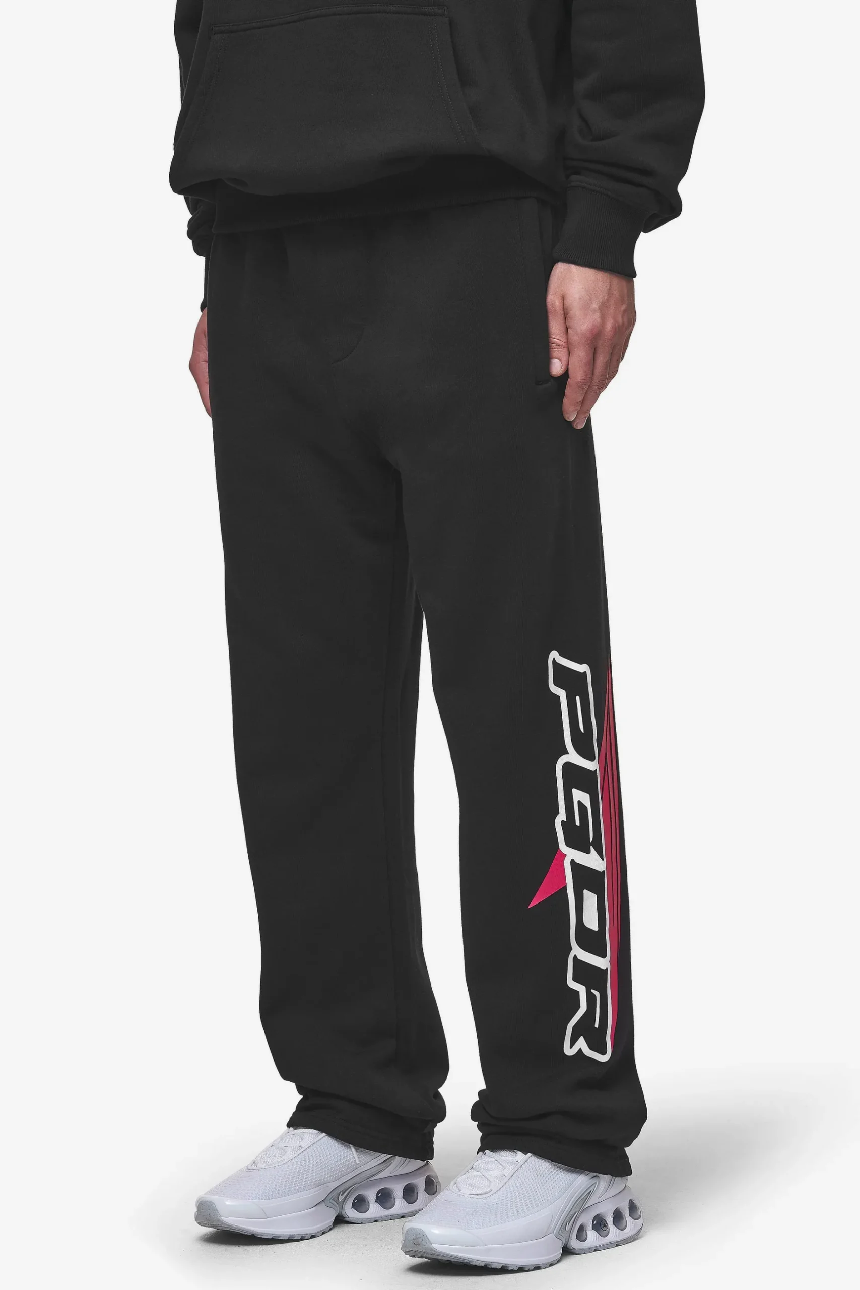 Pegador Blamor Wide Sweat Pants Washed Black