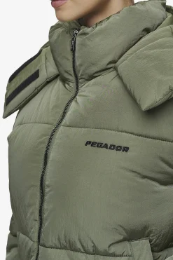 Pegador Blanca Crushed Puffer Jacket