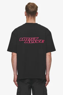 Pegador Bowin Oversized Tee Washed Black