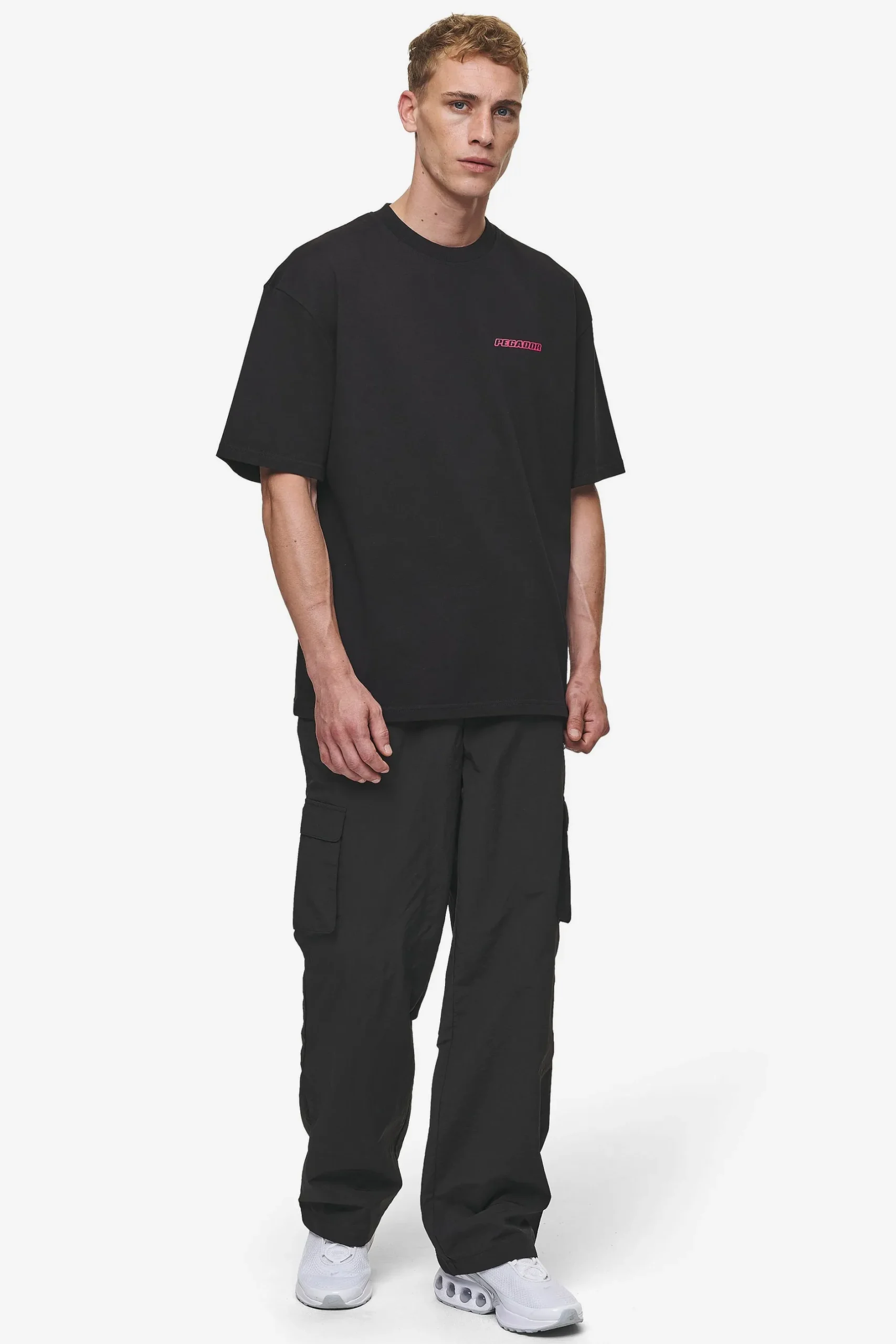 Pegador Bowin Oversized Tee Washed Black