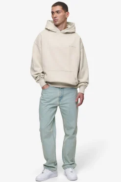Pegador Buford Oversized Hoodie Washed Light Beige