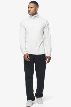 Pegador Bute Turtle Neck Longsleeve Vintage Washed Angels Cream