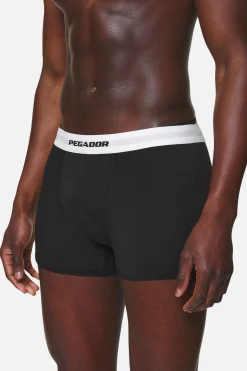 Pegador Camino Boxershorts Single Logo 3 Pack Black White