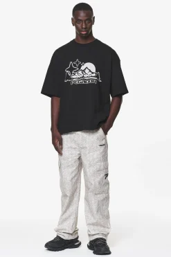 Pegador Carvan Wide Camo Pants Dust Cream