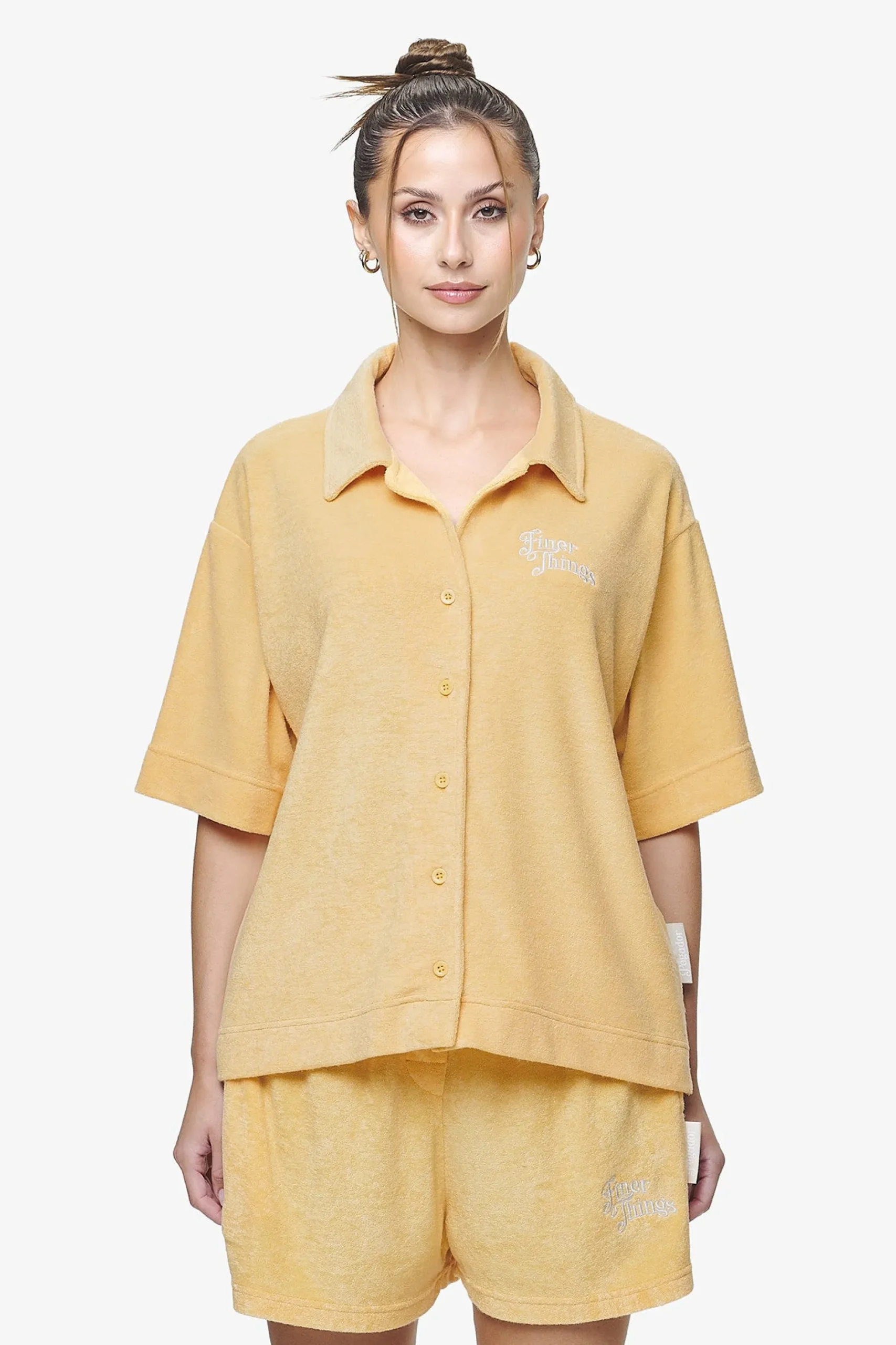 Pegador Cecina Frottee Overshirt Golden Sun