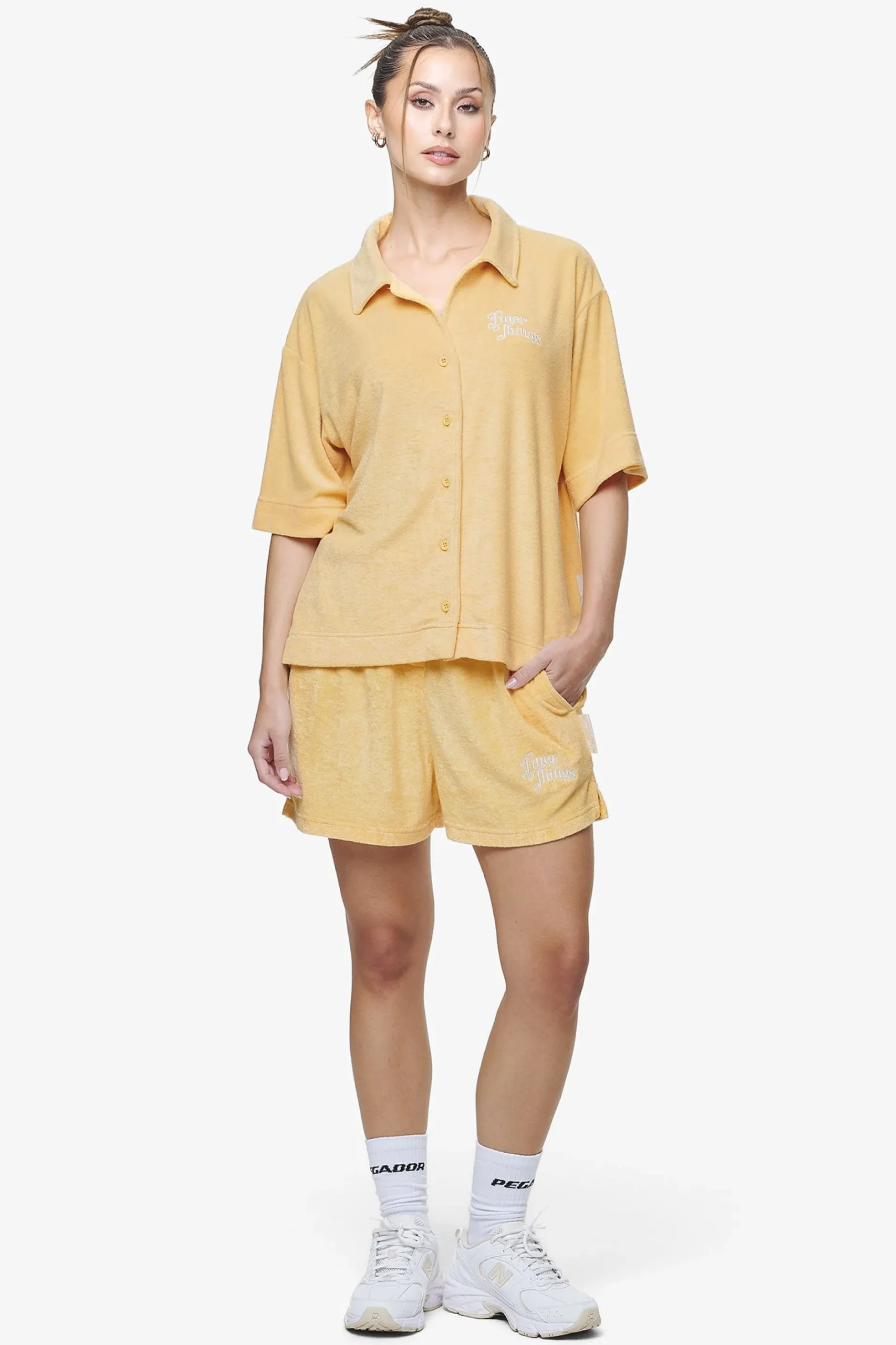 Pegador Cecina Frottee Overshirt Golden Sun