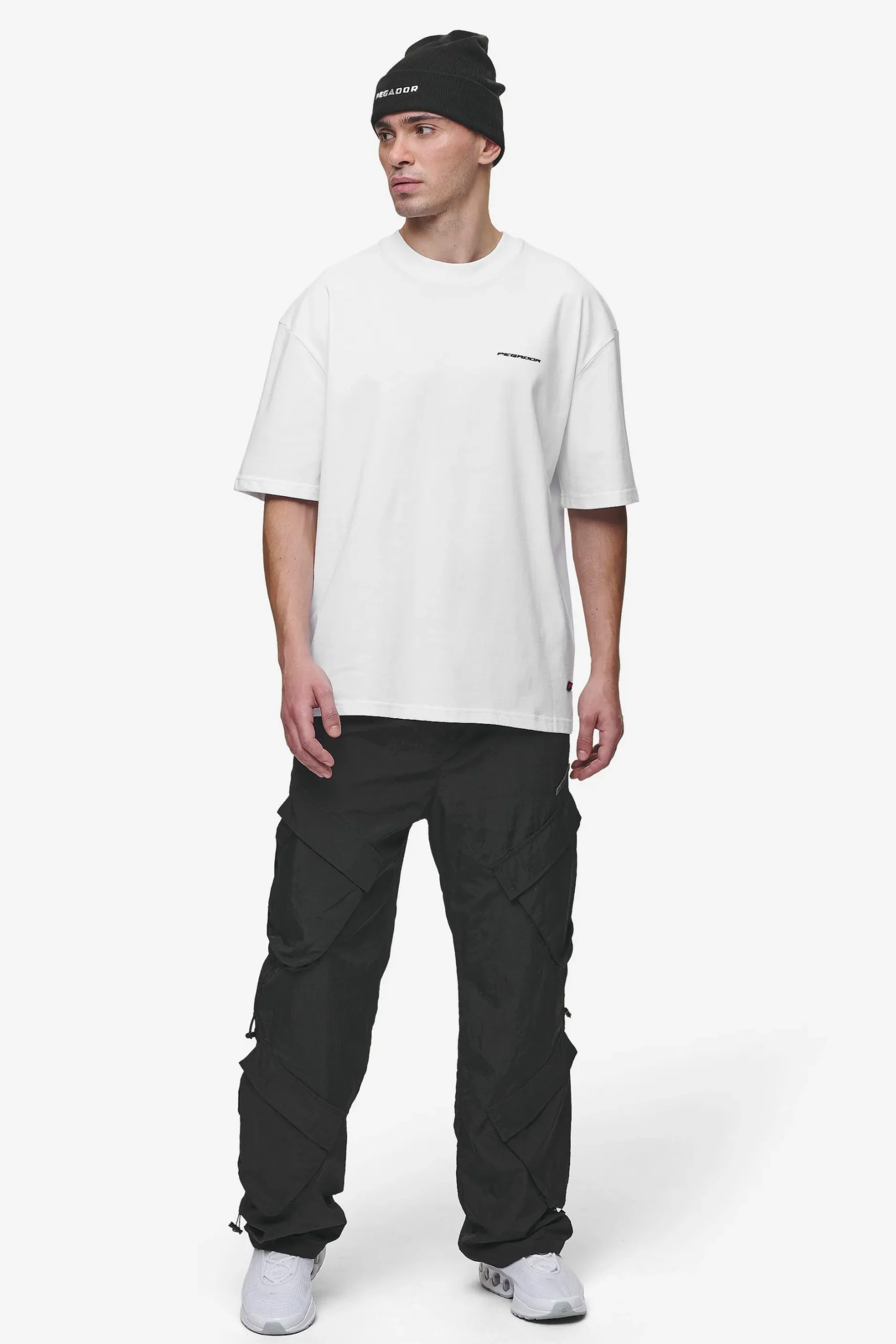Pegador Charles Oversized Tee White