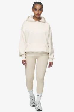 Pegador Clarita Logo Oversized Hoodie White Gum