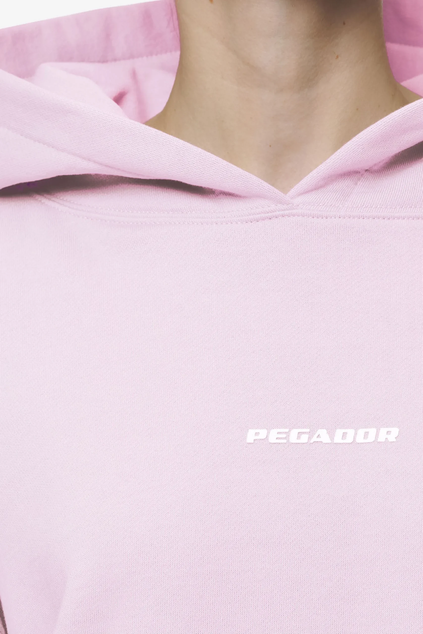 Pegador Clarita Logo Oversized Hoodie White Gum