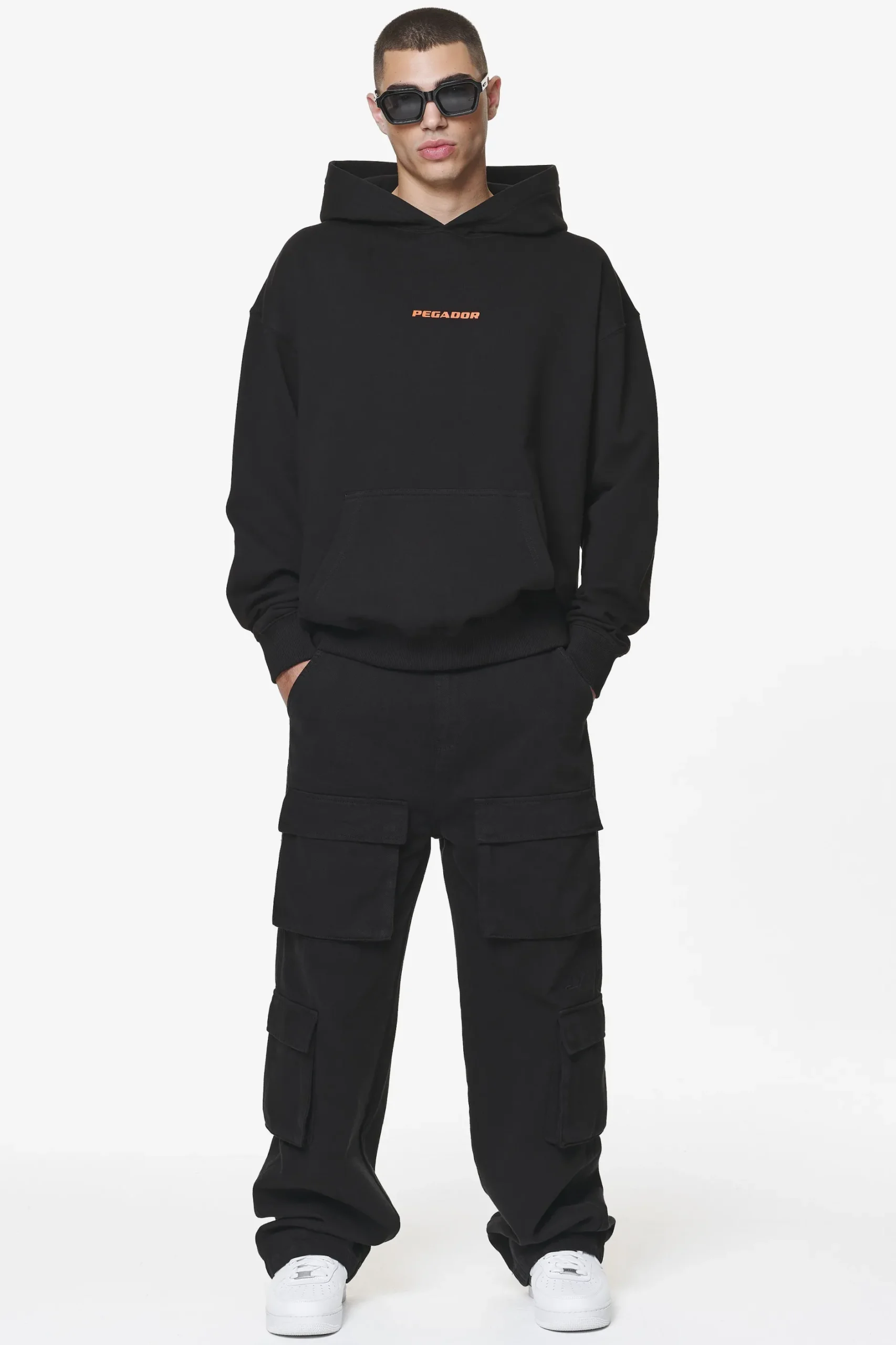 Pegador Colne Logo Oversized Hoodie