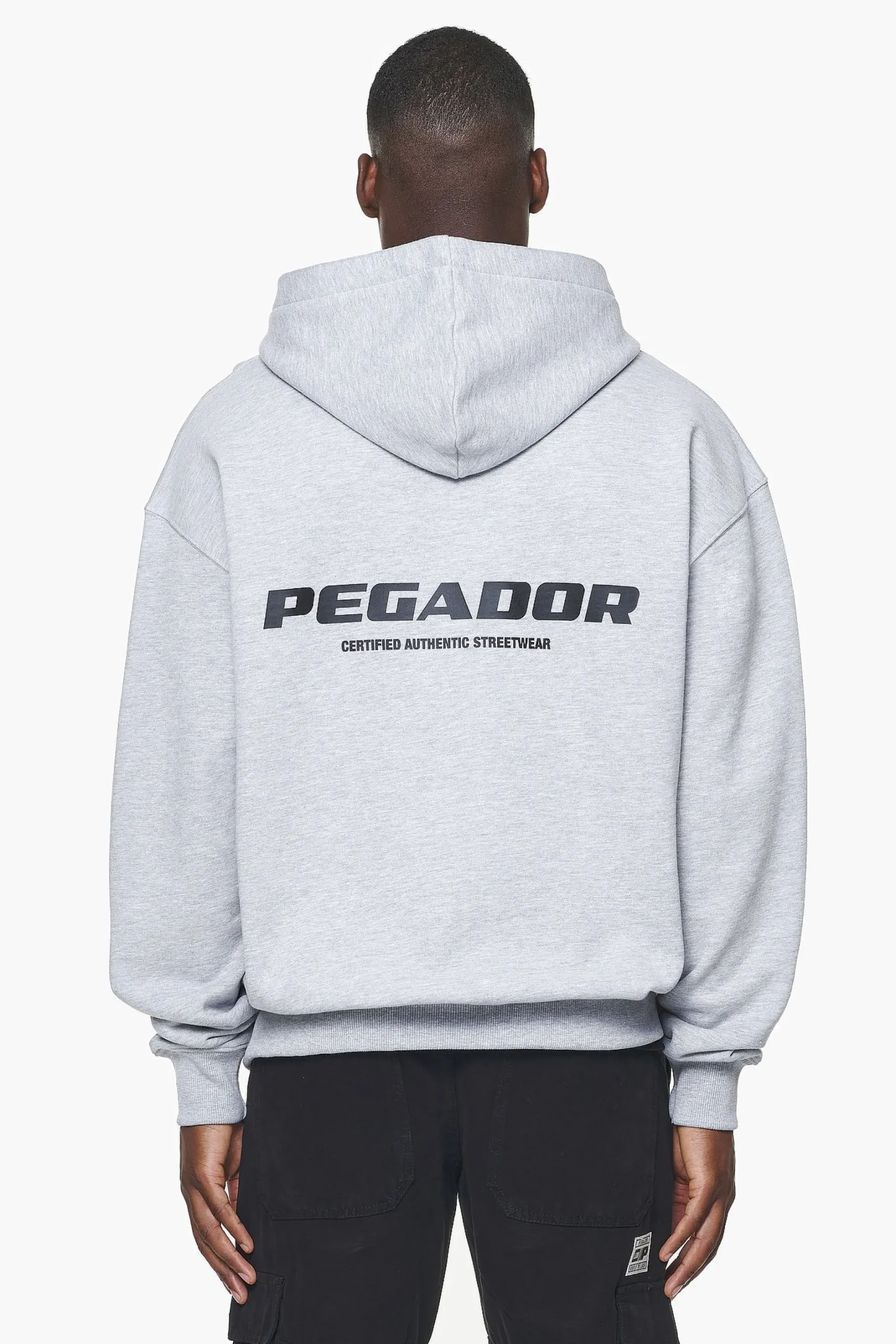 Pegador Colne Logo Oversized Sweat Jacket